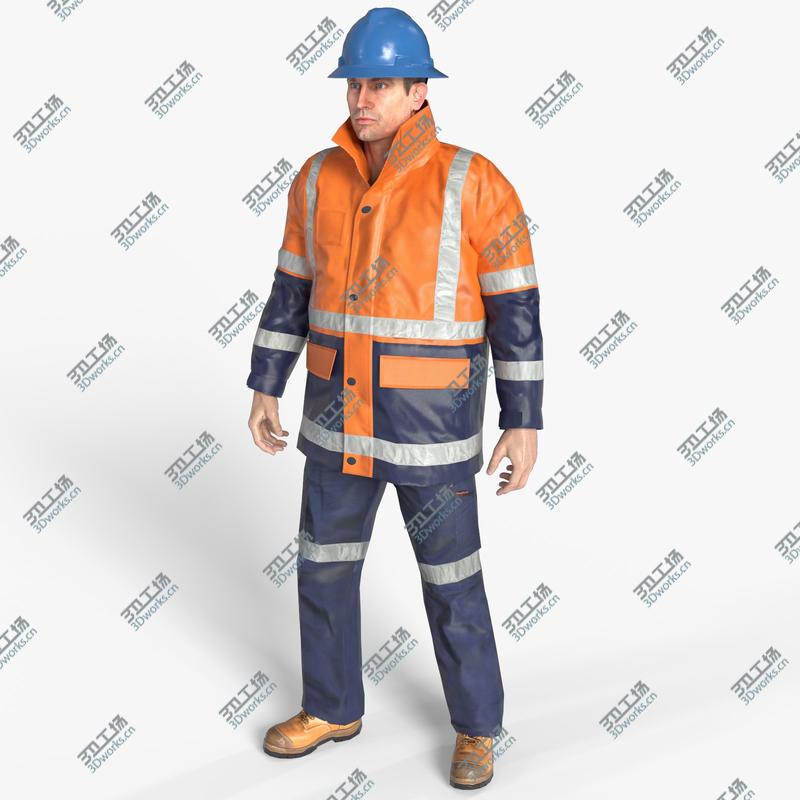 images/goods_img/2021040235/Workman Mining Safety Glen Hi Vis Jacket 3D model/1.jpg